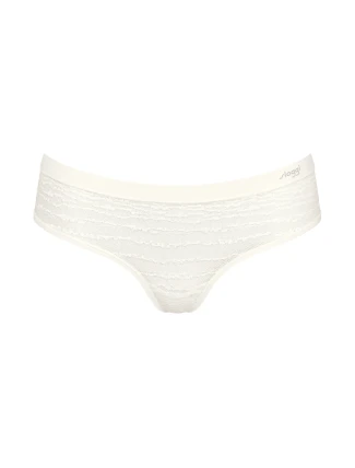 Dámské kalhotky  FREE Evolve Hipster Lace - WHITE - bílé 00GZ - SLOGGI
