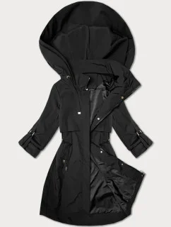 Černá dámská bunda s podšívkou J Style (16M9260-392)