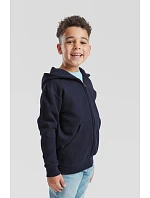 Fruit of the Loom Classic Kids Sweat Jacket Dětská mikina s kapucí 16.2045 black Fruit of the Loom Classic Kids Sweat Jacket Dětská mikina s kapucí 16.2045 black