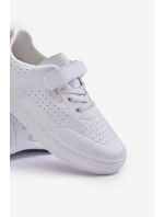 Dětské Tenisky Z Eko Kůže Na Suchý Zip Big Star OO374005 Bílé