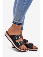 Dámské Sandały S Přezkami Inblu CP000042 Černé