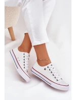 Dámské Nízké Tenisky Big Star DD274A232 Bílé Dámské Nízké Tenisky Big Star DD274A232 Bílé