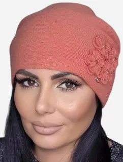 Dámská čepice Rudy K.21.043.27 skořicová - Kamea