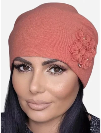 Dámská čepice Rudy K.21.043.27 skořicová - Kamea