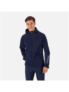 Bunda ROSSIGNOL Softshell Hoodie Jkt navy blue pánské