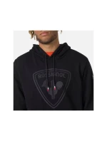 Rossignol LOGO SWEAT HOOD FL mikina černá Rossignol LOGO SWEAT HOOD FL mikina černá