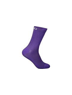Cyklistické ponožky POC LITHE MTB Sock Mid – fialové