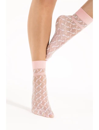 Fiore Kick Off 20 DEN G1155 barva:růžová/bílá