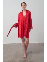 Vamp - Dámský saténový župan 16920 - Vamp