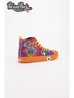 Tenisky Pol'and'Rock Festival X Big Star SS174502 Oranžové Tenisky Pol'and'Rock Festival X Big Star SS174502 Oranžové