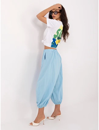 Kalhoty IT SP FL10309 1.02 světle modrá