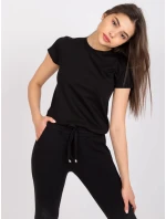 Tričko RV TS 4623.32 černá Tričko RV TS 4623.32 černá