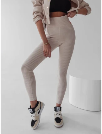 Dámské legíny 277135 béžové - Ola Voga Dámské legíny 277135 béžové - Ola Voga