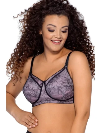 Dámská podprsenka AV 1997 černo/fialová - AVA Dámská podprsenka AV 1997 černo/fialová - AVA