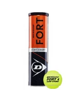 Dunlop Fort Clay Court 4ks tenisových míčků 601613