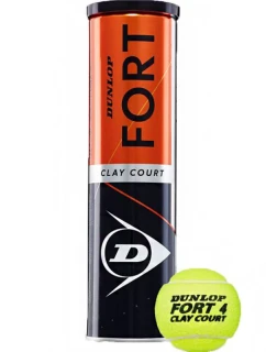 Dunlop Fort Clay Court 4ks tenisových míčků 601613