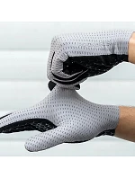 Prodyšné cyklistické rukavice Rockbros, plné, velikost: XXL - šedé