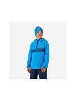 Dětská mikina ROSSIGNOL JR ALLTRACK ANORAK FLEECE, modrá Dětská mikina ROSSIGNOL JR ALLTRACK ANORAK FLEECE, modrá