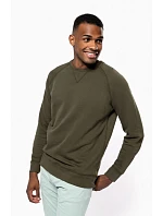 Kariban K 480 Pánská raglánová mikina z bio bavlny 20.K480 ocean blue heather Kariban K 480 Pánská raglánová mikina z bio bavlny 20.K480 ocean blue heather