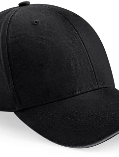 Beechfield B 20 6 panelová sandwich kšiltovka "Athleisure" 53.0020 black/graphite grey