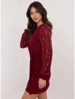 Šaty MI SK 67634.99 bordó