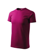 Basic tričko pánské fuchsia red Basic tričko pánské fuchsia red