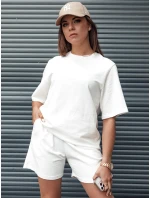 SWAN ecru dámské tričko FashionStreet RY2538 SWAN ecru dámské tričko FashionStreet RY2538