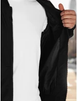 Pánská přechodná bunda bomber černá FashionStreet TX5029