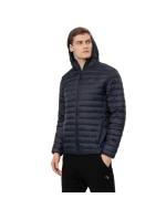 Pánská bunda H4L22-KUMP003 tmavě modrá - 4F Pánská bunda H4L22-KUMP003 tmavě modrá - 4F