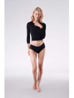 Dámské kalhotky Bliss Black - Julimex