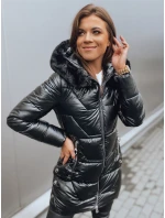 Dámská zimní bunda s kapucí KRISTA černá FashionStreet TY3065