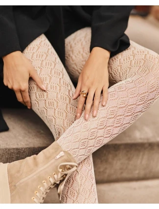 Gabriella 103 Přírodní punčochové kalhoty Cashmir 2-4 150 den