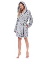 Dámský župan 9135 melange - L&L Dámský župan 9135 melange - L&L