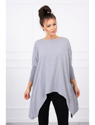 Oversize halenka šedá Oversize halenka šedá