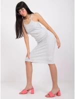 Šaty D16005W30308A světle šedé