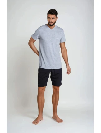 Pyžamo Duty 38881-90X šedo-černé - Henderson