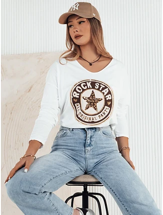 PURAS dámská halenka bílá FashionStreet RY2437