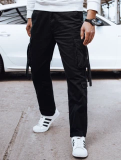 Pánské bojové kalhoty černé FashionStreet UX4325