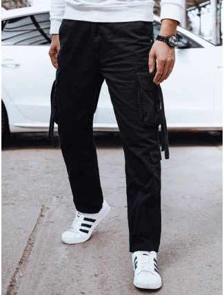 Pánské bojové kalhoty cargo černé FashionStreet UX4325