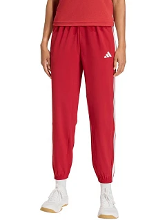 Dámské kalhoty adidas Train Essentials 3-Stripes Woven červené KF8554 dámské