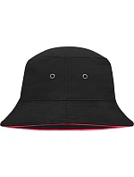 Daiber MB 12 Rybářský klobouk s lemem 03.0012 black/red Daiber MB 12 Rybářský klobouk s lemem 03.0012 black/red