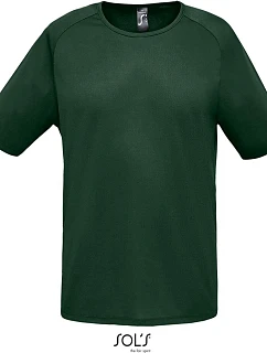 SOL'S Sporty Pánské raglánové sportovní tričko 25.1939 forest green