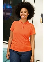 Neutral O 22980 Dámské piqué polo z bio bavlny 77.2280 red