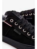 Pánské nízké Materiál tenisky Big Star KK174002 Černá Pánské nízké Materiál tenisky Big Star KK174002 Černá