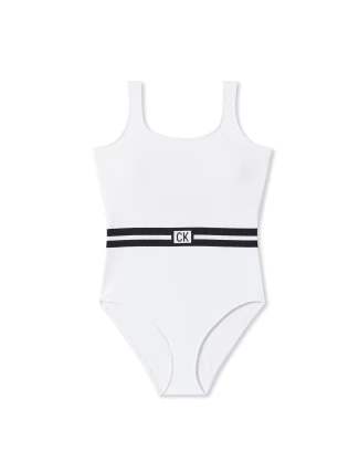 Dámské jednodílné plavky KW0KW00985-YCD - Calvin Klein