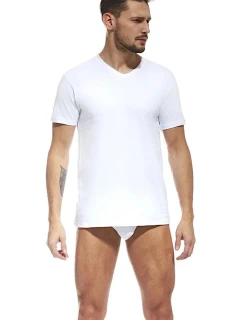 Pánské tričko 201 Authentic new biała - CORNETTE