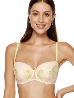 Gorteks Soleil/B4 barva: béžová/limetková