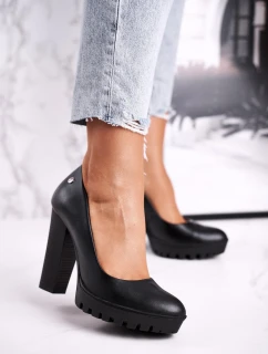 Lodičky Na Podpatku Maciejka 02629-01 černé