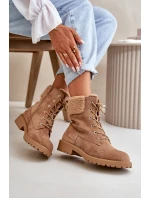 Dámské podšité pracovní boty na zip hnědé Mivael Dámské podšité pracovní boty na zip hnědé Mivael