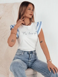 Dámské tričko AMOURI modré FashionStreet RY2413